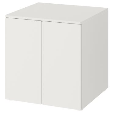 SMASTAD/PLATSA, cabinet with 1 shelf, 60x57x63 cm, 393.891.89
