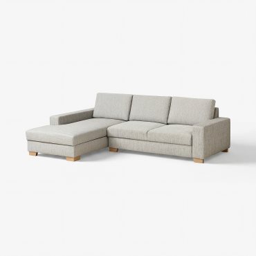 SÖRVALLEN, 3-seat sofa with chaise longue/left, 394.194.12