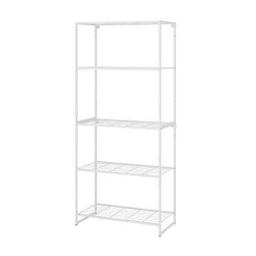 JOSTEIN, shelving unit/in/outdoor/wire, 81x40x180 cm, 394.372.13