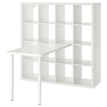 KALLAX/LINNMON, desk combination, 147x139x147 cm, 394.816.92