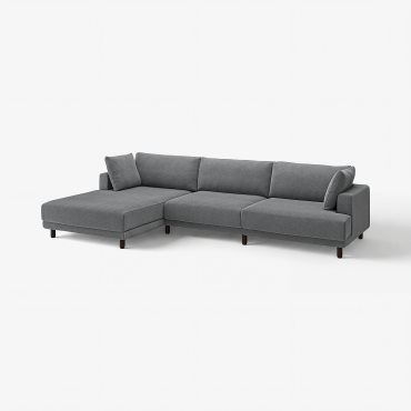 UPPÅKRA, 4,5-seat modular sofa with chaise longue, left, 396.140.84