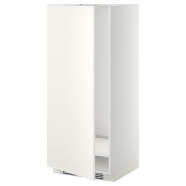 METOD, Ψηλό ντουλάπι για ψυγείο/καταψύκτη, 399.207.38