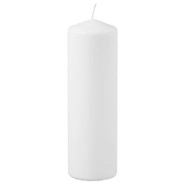 FENOMEN, unscented block candle, 401.265.83
