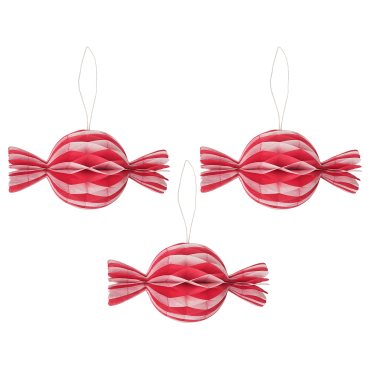 VINTERFINT, tree ornament candy, set of 3, 406.115.17