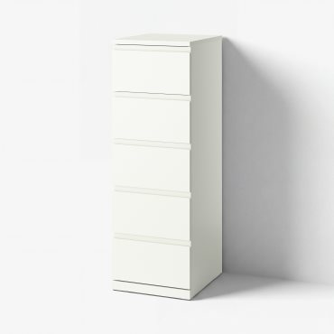 STORKLINTA, chest of 5 drawers, 40x50x120 cm, 406.275.42