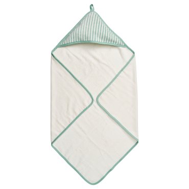 LEN, baby towel with hood, 80x80 cm, 406.298.76