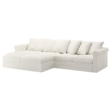 GRONLID, 4θέσιος καναπές με 2 σεζλόνγκ, 494.071.40