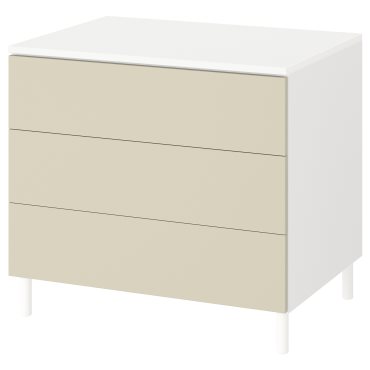 PLATSA, chest of 3 drawers, 80x57x73 cm, 494.245.97