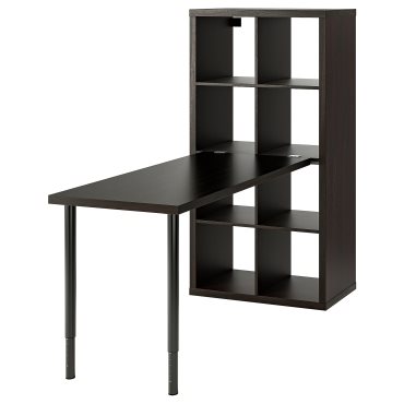KALLAX/LAGKAPTEN, desk combination, 77x159x147 cm, 494.816.58
