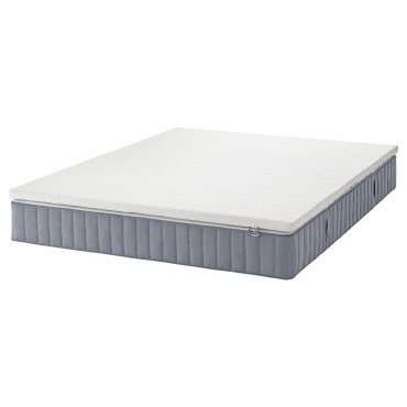 VALEVÅG, mattress firm and mattress pad, 140x200 cm, 495.724.51