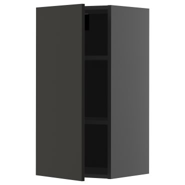 METOD, wall cabinet with shelves, 40x80 cm, 495.885.41