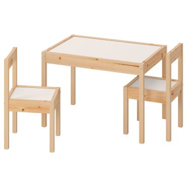 LATT, children`s table with 2 chairs, 501.784.11