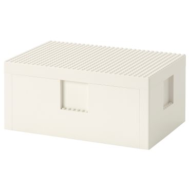 BYGGLEK, κουτί LEGO® με καπάκι, 26x18x12 cm, 503.721.87
