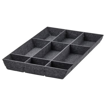 UPPDATERA, ρυθμιζόμενο διαχωριστικό για συρτάρι, 40 cm, 505.441.79