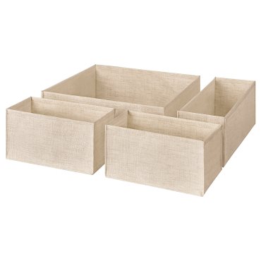 BOLLOSUND, drawer organisers, set of 4, 505.621.06