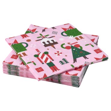VINTERFINT, paper napkin 33x33 cm/30 pack, 160g, 506.037.91