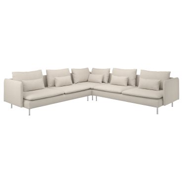 SÖDERHAMN, corner sofa, 6-seat, 593.054.19