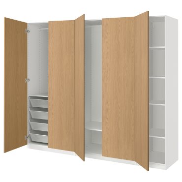 PAX/STORKLINTA, συνδυασμός ντουλάπας, 250x60x201 cm, 595.628.52
