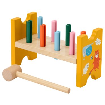 UPPSTÅ, toy hammering block, 605.138.89