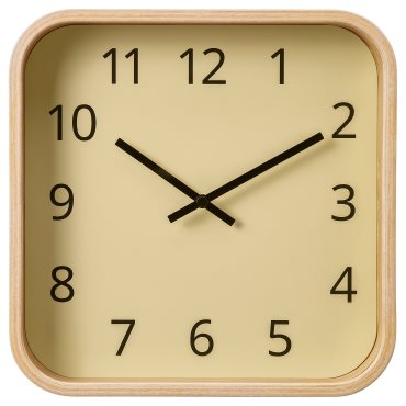 SKOGSSVALA, wall clock, 24x24 cm, 606.153.50