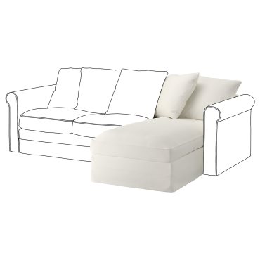GRONLID, chaise longue section, 694.069.60