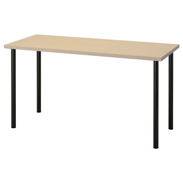 MALSKYTT/ADILS, desk, 140x60 cm, 694.177.51