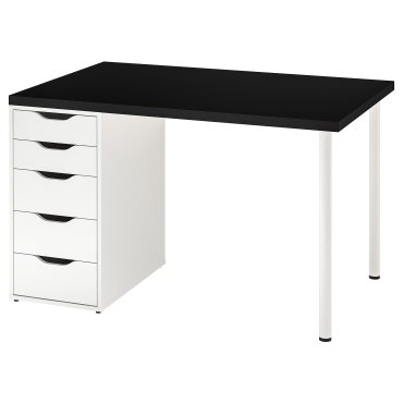 MALVAKT/ALEX, desk, 120x80 cm, 694.400.11
