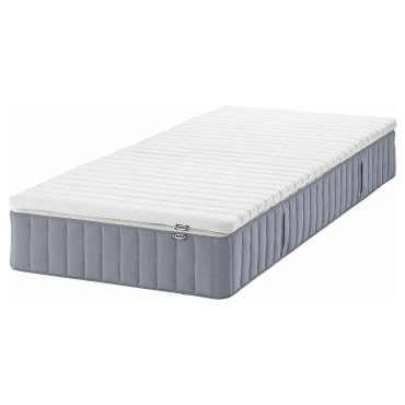 VALEVÅG, mattress extra firm and mattress pad, 90x200 cm, 695.723.70