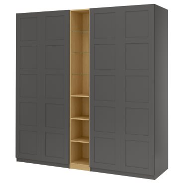 PAX/BERGSBO, συνδυασμός ντουλάπας, 235x60x236 cm, 696.074.02