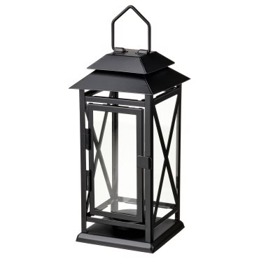 BEFÄSTA, lantern for tealight in/outdoor, 22 cm, 705.480.96