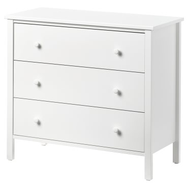KILBERGET, chest of 3 drawers, 86x78 cm, 706.099.14