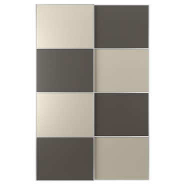 MEHAMN, pair of sliding doors, 150x236 cm, 794.362.64