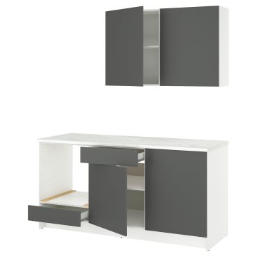 PAX/KAMMAR/GRIM, κουζίνα, 180x61x220 cm, 795.811.14