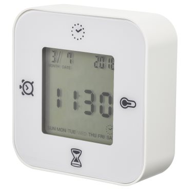 KLOCKIS, clock/thermometer/alarm/timer, 802.770.04