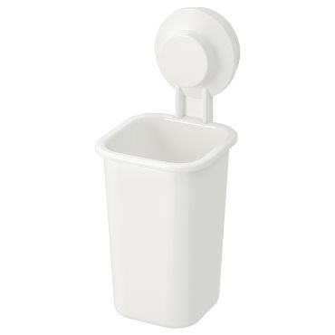 TISKEN, toothbrush holder with suction cup, 803.812.94