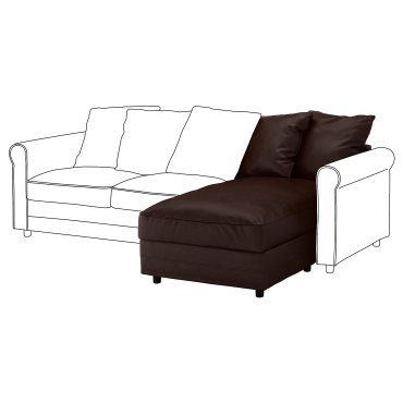 GRONLID, chaise longue section, 803.986.28