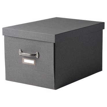 TJOG, κουτί αποθήκευσης με καπάκι, 35x56x30 cm, 804.776.68