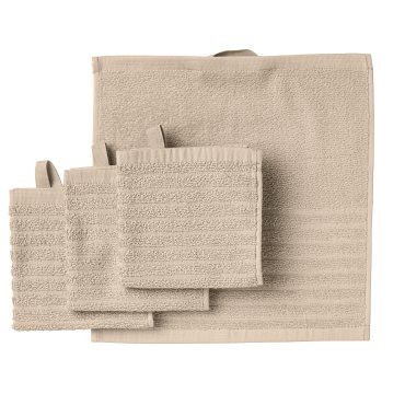VÅGSJÖN, washcloth 30x30 cm, 4 pack, 804.946.20