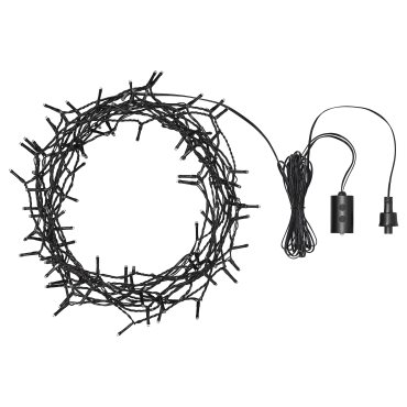 GETKÅL, lighting chain with built in LED light source/outdoor, 15 m, 806.093.10