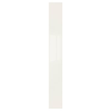 FARDAL, door with hinges/high-gloss, 25x195 cm, 891.881.74