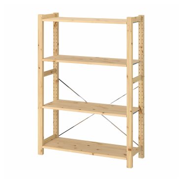 IVAR, shelving unit, 89x30x124 cm, 894.045.83