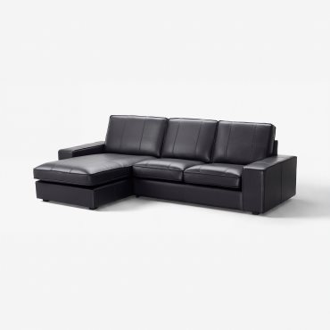 KIVIK, 3-seat sofa with chaise longue, 894.431.84