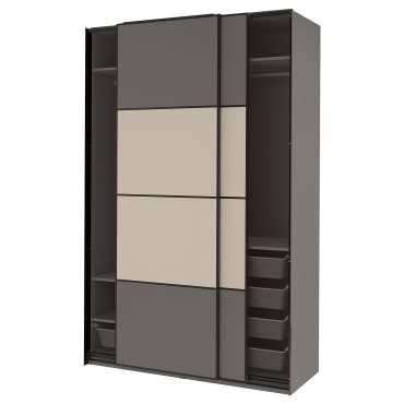 PAX/MEHAMN, wardrobe combination, 150x66x236 cm, 895.028.90