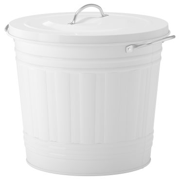 KNODD, bin with lid, 900.990.49