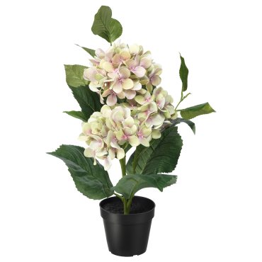 FEJKA, artificial potted plant in/outdoor/Hydrangea, 12 cm, 905.054.06