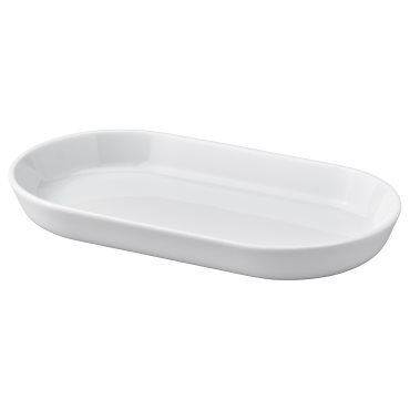 IKEA 365+, πιατέλα, 20x11 cm, 906.073.63