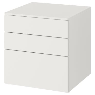 SMASTAD/PLATSA, chest of 3 drawers, 993.875.21