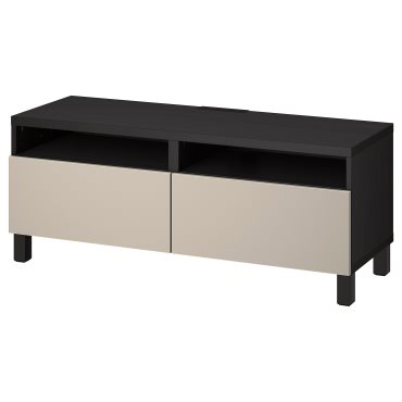 BESTÅ, TV bench with drawers push open, 120x42x48 cm, 994.200.16