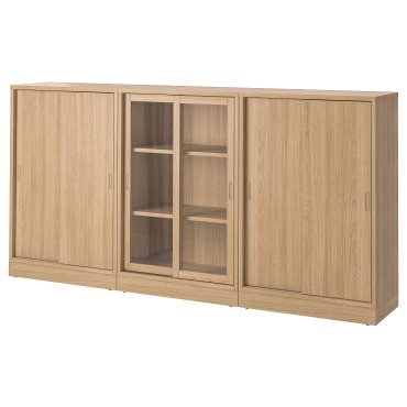 TONSTAD, storage combination with sliding doors, 245x120 cm, 995.150.57