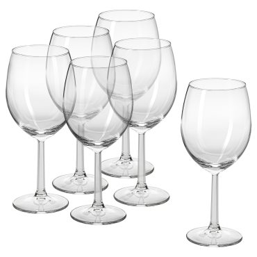 SVALKA, wine glass 44 cl, 6 pack, 004.730.23